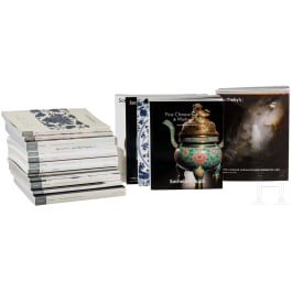 20 Auktionskataloge zu asiatischer Kunst, Sotheby's London, Hong Kong, Paris, New York, 2009 - 2012