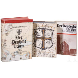 Drei umfangreiche B&uuml;cher zum Deutschen Orden, 1955 - 1982
