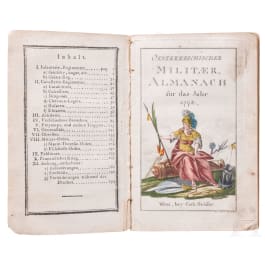 &Ouml;sterreichischer Milit&auml;r-Almanach f&uuml;r das Jahr 1798
