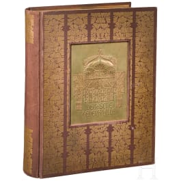 Prachtband "Deutsche Gedenkhalle" von Prof. Dr. Pflugk-Harttung, 1907
