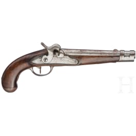 Aptierte Perkussionspistole M 1826/42 U-M, Bayern