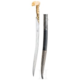 A Yatagan, Balkans, dated 1845