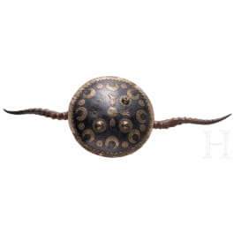 An Indian buckler (madu), 19th century