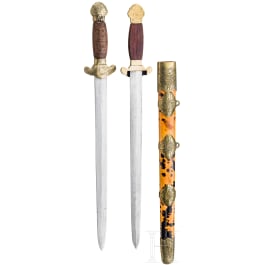 A Chinese double sword, 2nd half of the 19th century