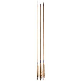 Three Japanese samurai arrows, Meiji period
