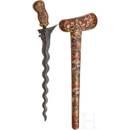 An Indonesian keris with Naga blade, Bali, early 20th century