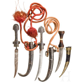 Three North African daggers, 20th century