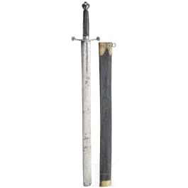 An executioner's sword by Peter Munch of Solingen, dated 1664