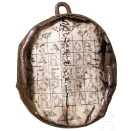 A German amulet pendant, 16th/17th century