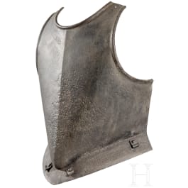 An Italian footsoldier's breastplate, ca. 1600