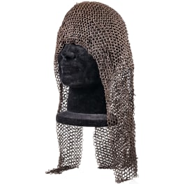 Chain mail coif, South-Eastern Europe, 16th/17th century