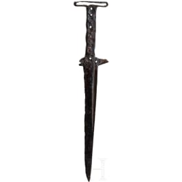 A southern German or Swiss basilard dagger, 14th century