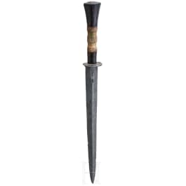 A German or Flemish dagger with bone handle, circa 1500