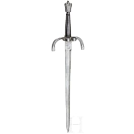 A German, probably Saxon, left-handed dagger, circa 1600
