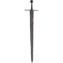 A German medieval sword, circa 1400