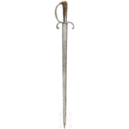 A German hunting sword, 2nd half of the 17th century