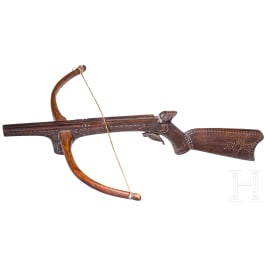 A wooden crossbow, Balkans, 19th century
