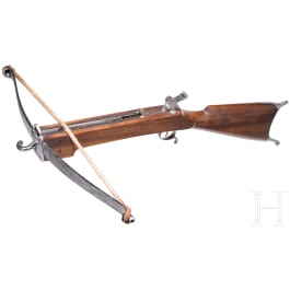 A Swiss target crossbow, circa 1900