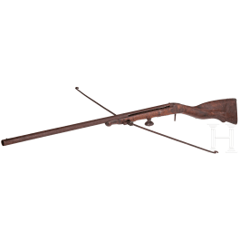A German rifle crossbow and two air rifles, 19th/20th century