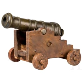 A model cannon, Frankreich, 18th century