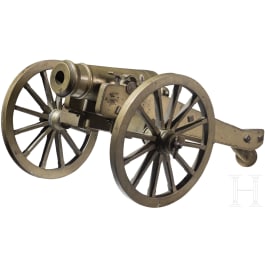 A German model of a howitzer, 2nd half of the 19th century