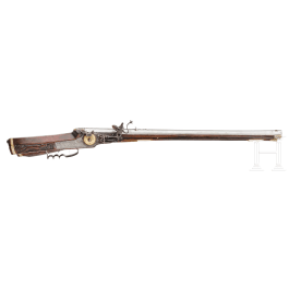 A German wheellock rifle by Pierre in &Ouml;tting, circa 1650