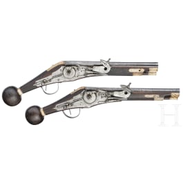 A pair of wheellock puffers for enlisted men of the Saxon Electorate Palace Life Guard (2nd model), circa 1580/90