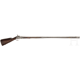 A German flintlock shotgun, circa 1740