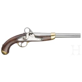 An M 1848 Dragoon Percussion Pistol, Li&egrave;ge