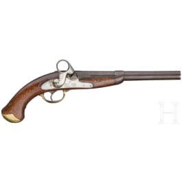 An M 1848 Dragoon Percussion Pistol