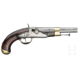 A converted percussion cavalry pistol M an 13, 1812
