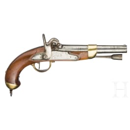 A percussion cavalry pistol M 1816 T, Mutzig