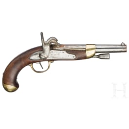 An M 1822 T bis cavalry percussion pistol, St. &Eacute;tienne