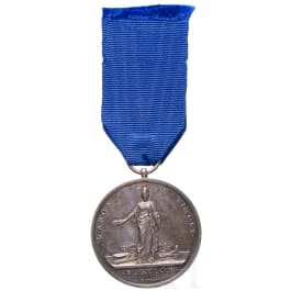 Medaille &bdquo;Armenkrankenhaus in Genua", datiert 1806