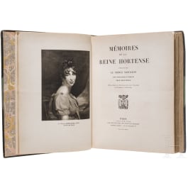 M&eacute;moires de la Reine Hortense publi&eacute;s par Le Prince Napol&eacute;on", Paris 1928