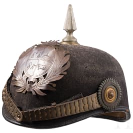 Uruguay - Helm f&uuml;r Angeh&ouml;rige der Polizei, um 1930