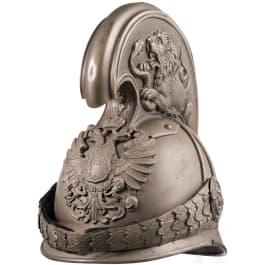 &Ouml;sterreichischer Helm f&uuml;r Offiziere der Dragoner im Ersten Weltkrieg, um 1914