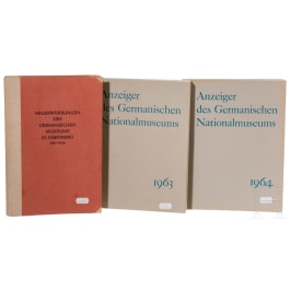Three books from the Germanisches Nationalmuseum, Nuremberg
