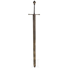 Richtschwert mit ge&auml;tzter Klinge und magischer Inschrift, deutsch, 16./17. Jhdt.