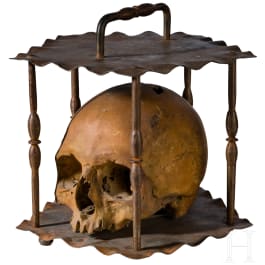 B&uuml;&szlig;ersch&auml;del in Eisenk&auml;fig, Historismus, im Stil des 16./17. Jhdt., deutsch, 19. Jhdt.