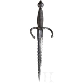 Linkhanddolch. Italien, um 1620