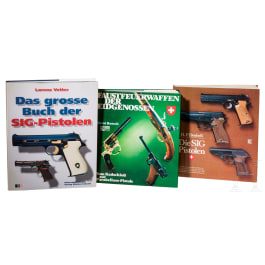 Drei B&uuml;cher zu Schweizer Faustfeuerwaffen
