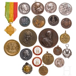 Sammlung verschiedener Internationaler Medaillen aus dem 19./ 20. Jhdt.