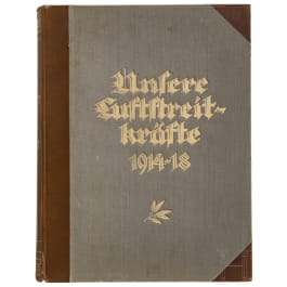 Buch &bdquo;Unsere Luftstreitkr&auml;fte 1914-1918" von Walter von Eberhardt