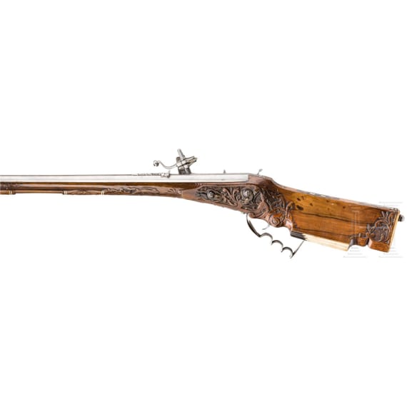 A southern German wheellock carbine, circa 1750
