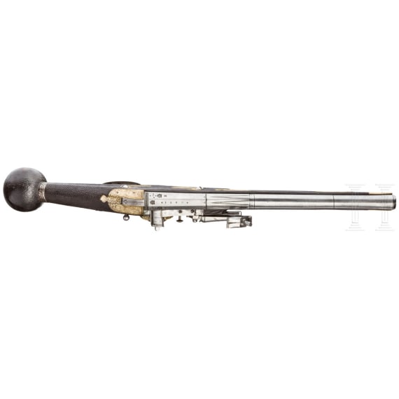 A wheellock puffer for lifeguard officers of the Electorate of Saxony, Zacharias Herold, Dresden, dated 1587