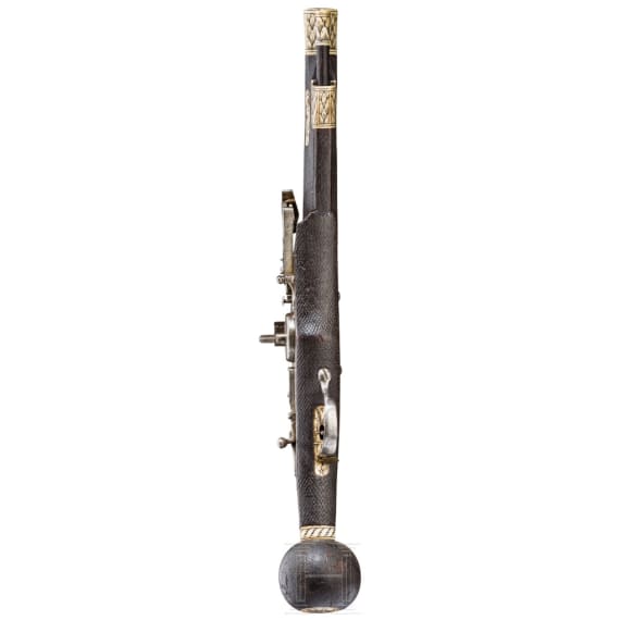 A wheellock puffer for enlisted men of the lifeguard of the Electorate of Saxony (2nd model), master "CH", dated 1591