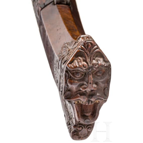 A flintlock carbine with folding stock from the Visconti House, Italy, 2nd half of 17th century