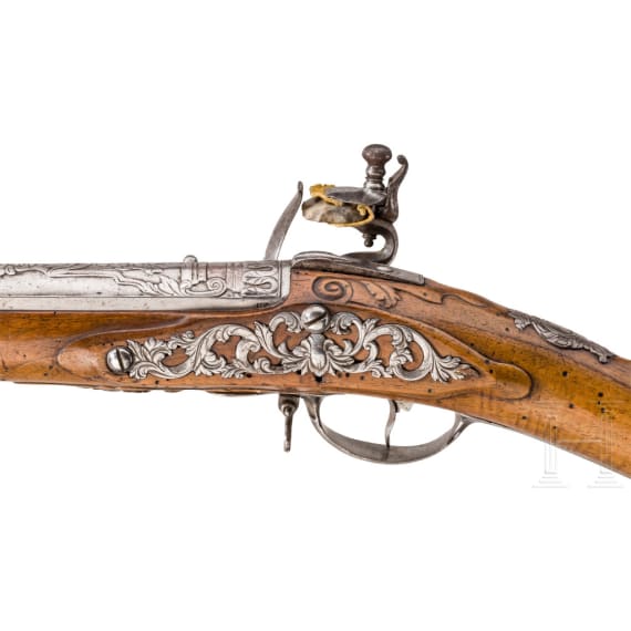 Steinschlossflinte, Peter Tanner, um 1720