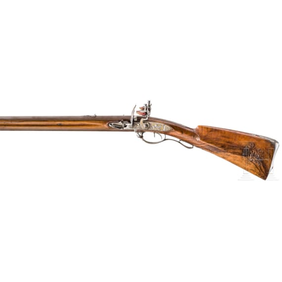 An over-and-under rifle from the armoury of the Prince of Waldeck, Hess in Zweibr&uuml;cken, circa 1730